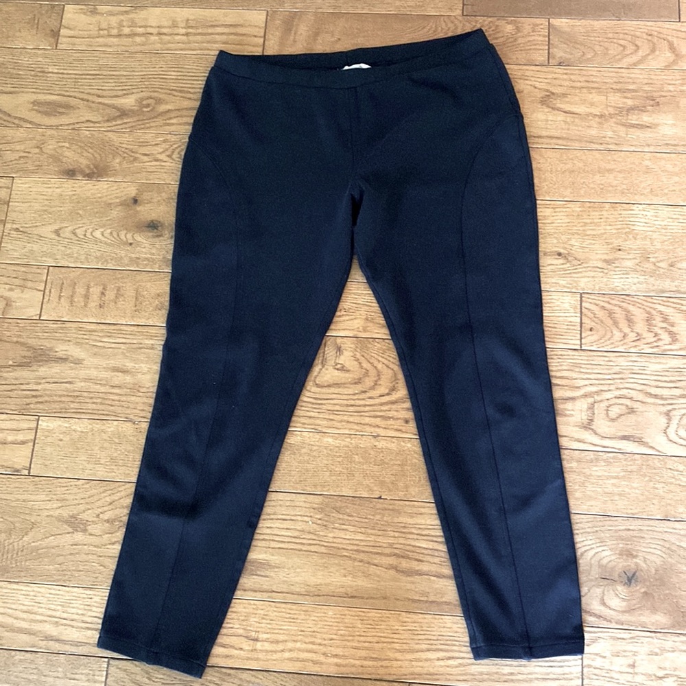 Michael Michael Kors Size Large Black Pants/Leggings EUC